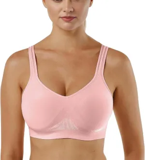 TARIENDY Bras for Women No Underwire Ladies No Underwire Breathable Bra Full Coverage Comfortable Bras Casual Daily Bra