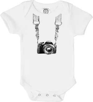 The Spunky Stork Baby Girls Boys Photographer Organic Newborn Camera Bodysuit