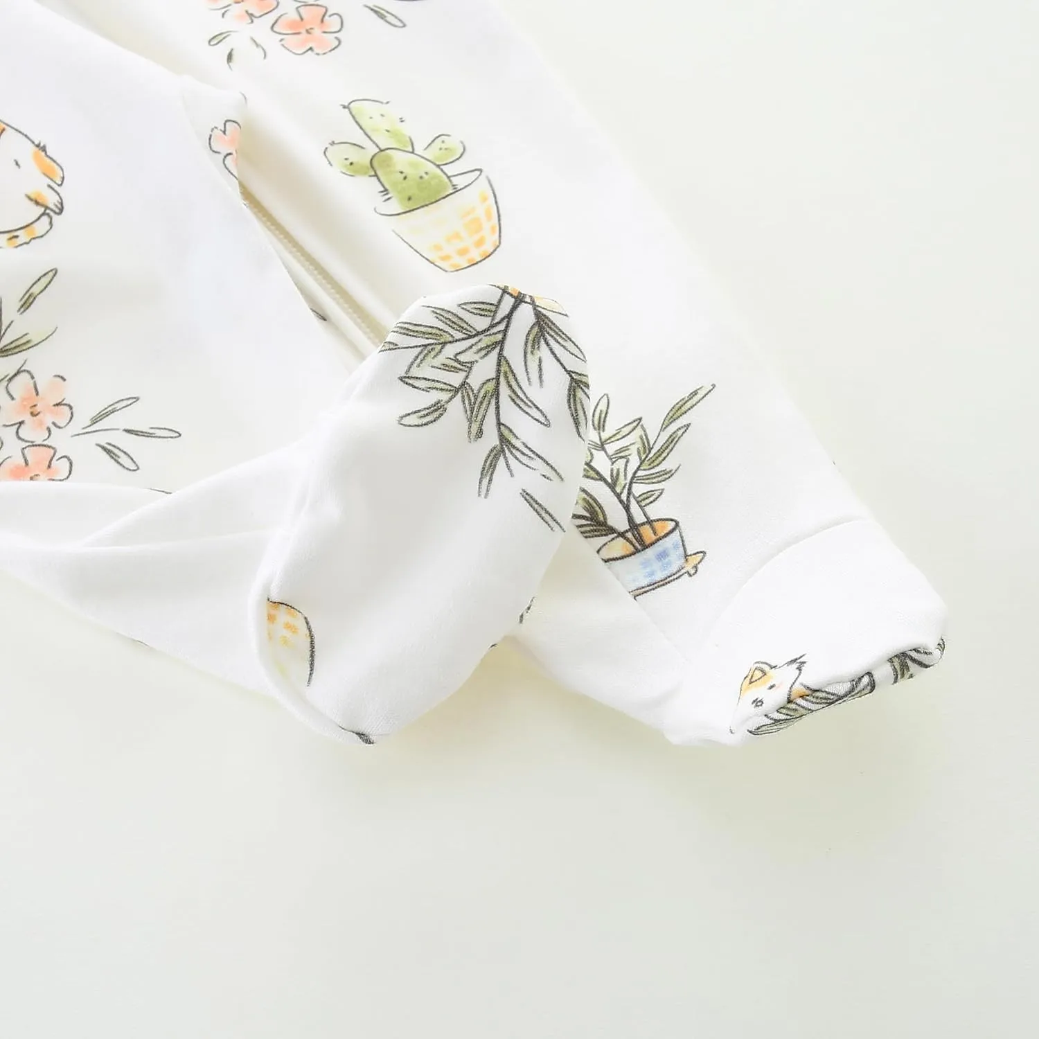 Unisex Baby Boy and Girl Zipper Onesie Toddler Footie One-Piece Infant Romper Jumpsuit