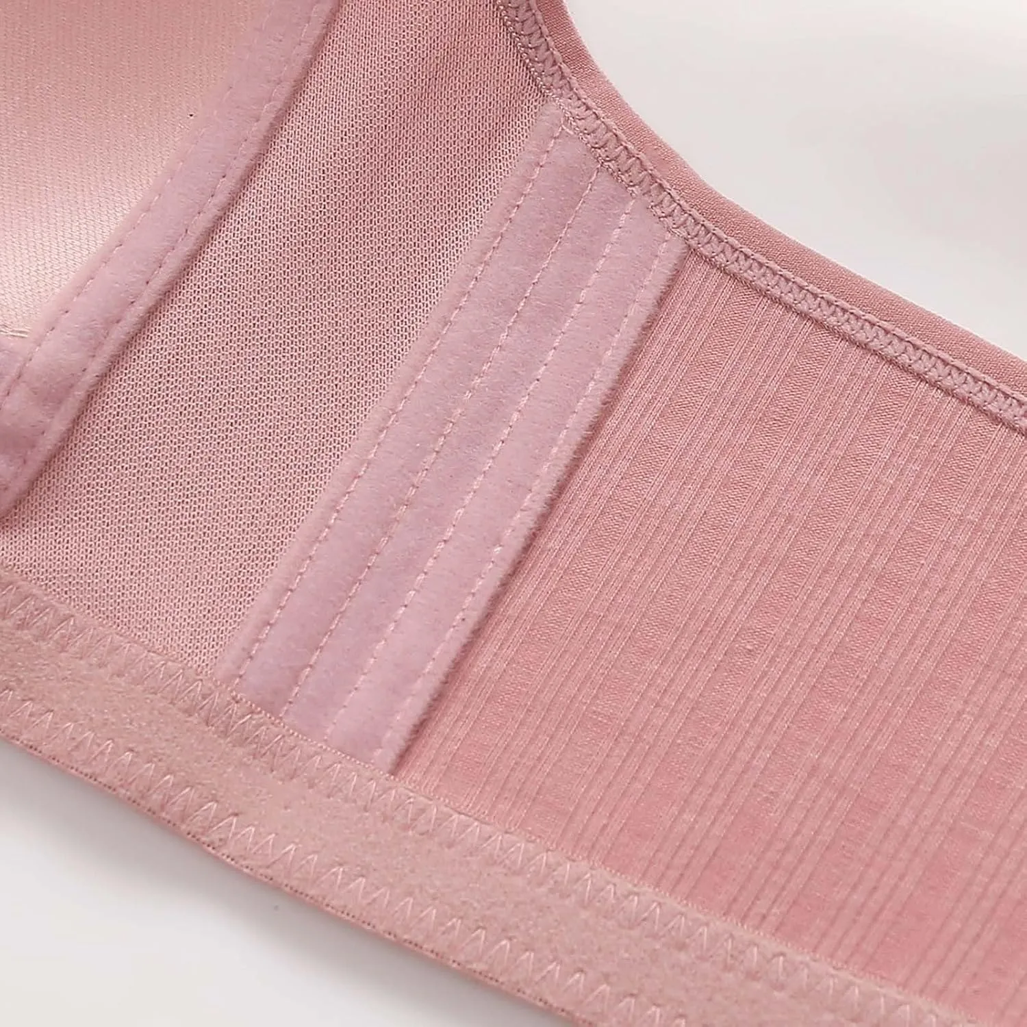 Women Post Surgery Bras Front Closure Adjustable Straps Wireless Bralette Comfort Sport Brassiere Push-Up T-Shirt Bra