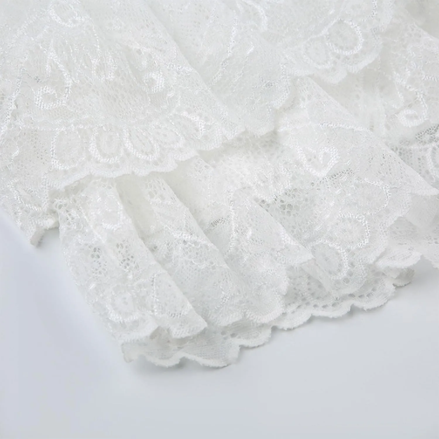 Women Sexy Role Play Pleated Mini Skirt Ruffle Lingerie for Schoolgirl, Sexy Lace A-line Skirt Lingerie Short Skirts