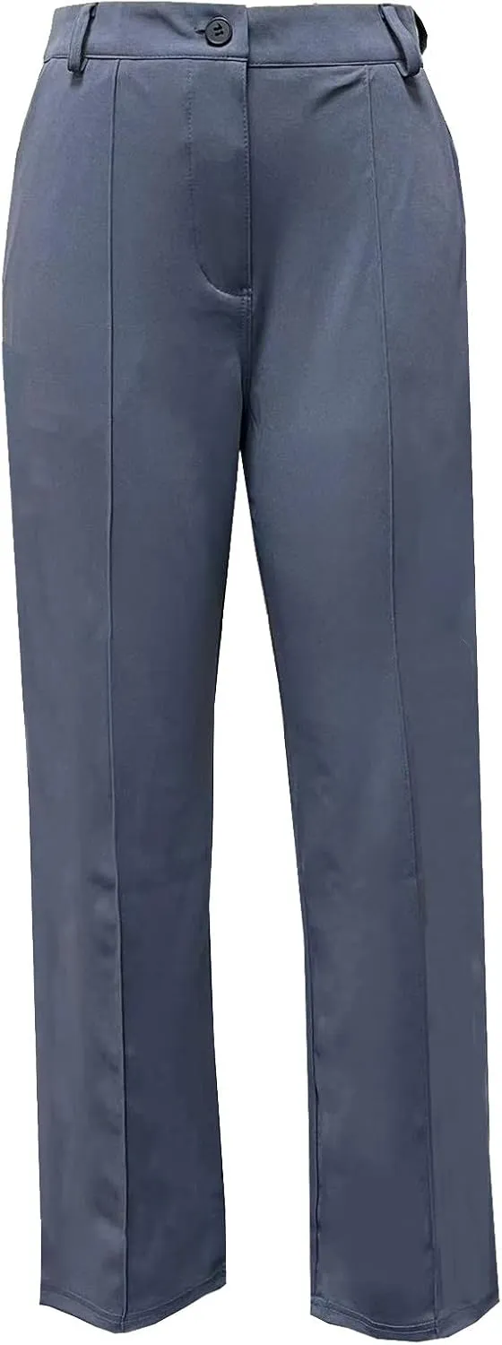 Women Two Piece Lapels Suit Set Business Long Sleeve Button Formal Jacket Pant Suit Slim LooseTrouser Jacket Suit
