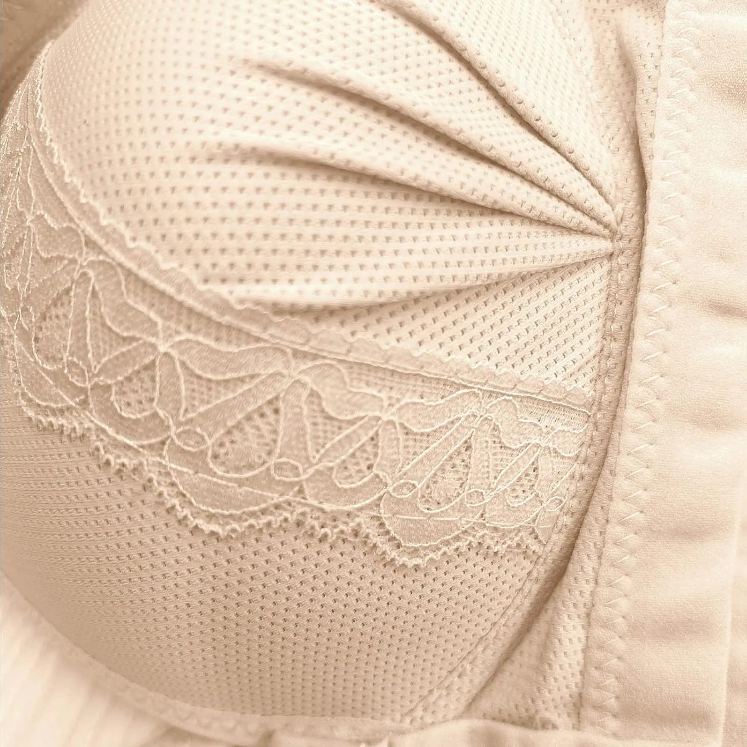 Women's Front Button Snap No Underwire Bralette Comfy Lace Breathable Bra Full Coverage Push Up Lift Everyday Bras