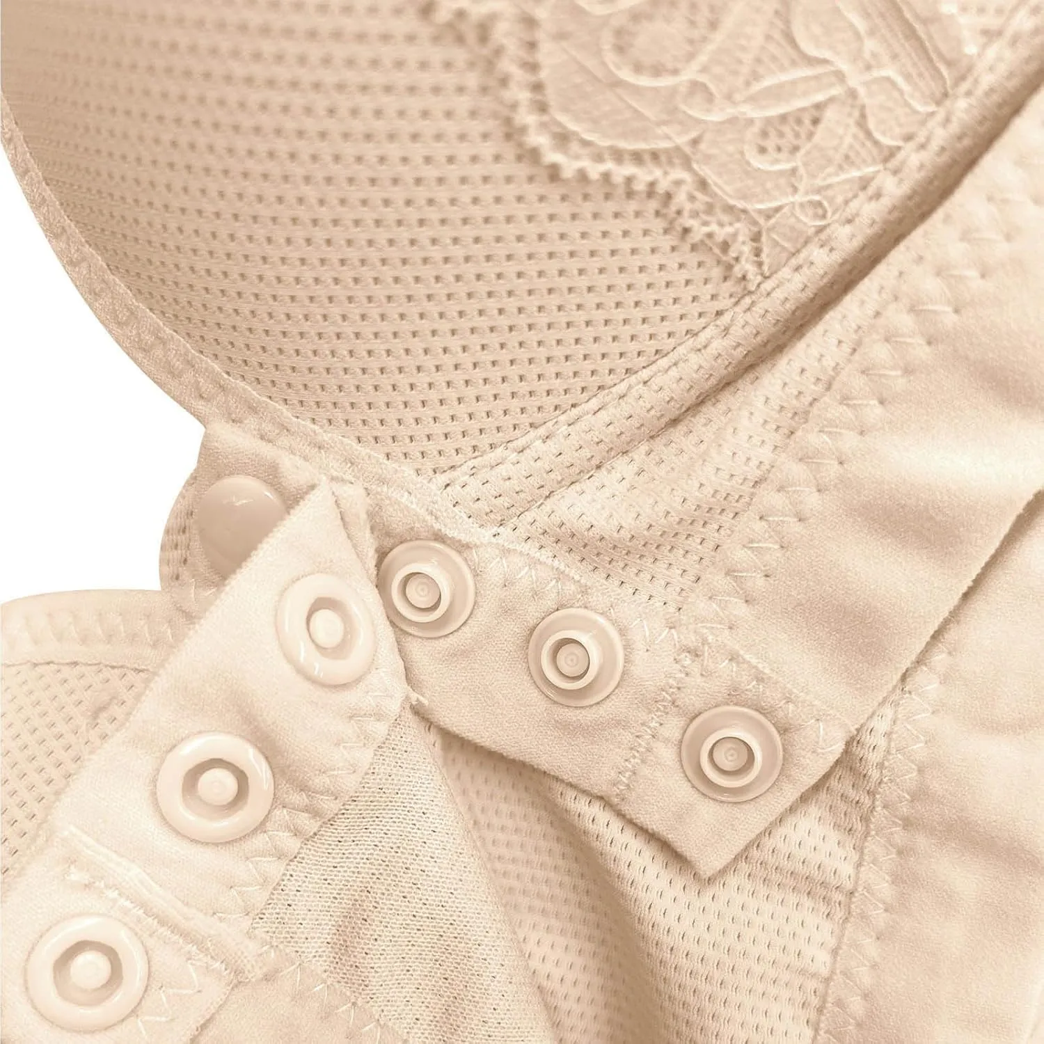 Women's Front Button Snap No Underwire Bralette Comfy Lace Breathable Bra Full Coverage Push Up Lift Everyday Bras