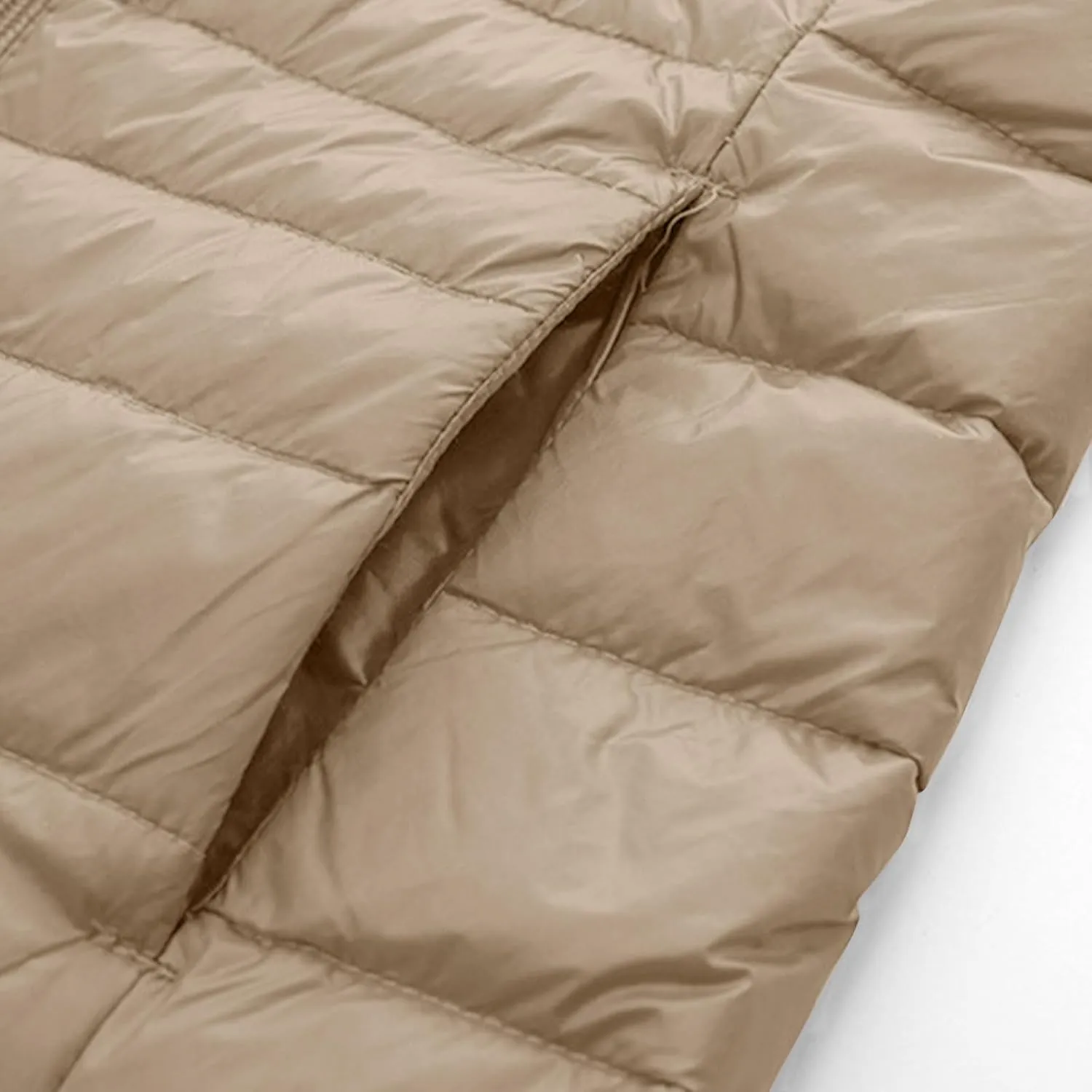 Womens Lightweight Long Puffer Jacket Winter Warm Packable Down Coat Oversized Zip Up Long Sleeve Outerwear With Hood