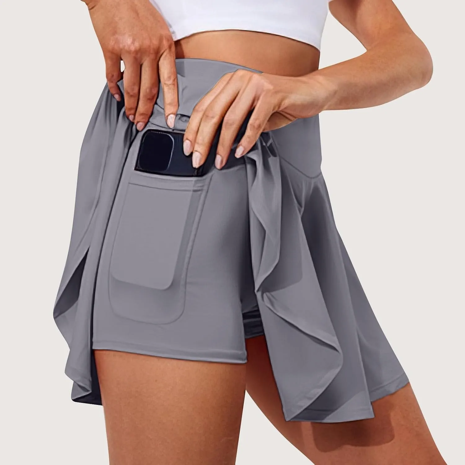 Women's Skirts with Pockets Inner Shorts for Athletic Skorts Sports Running Pickleball 2025 Summer Activewear