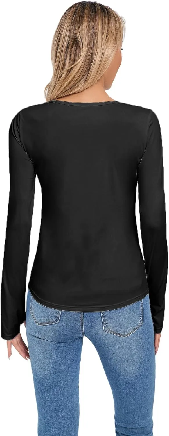 Women's Sun Protection Shirt UPF 50  Long Sleeve Shirt UV Protection Clothing for Hiking Golfing,Riding,Driving
