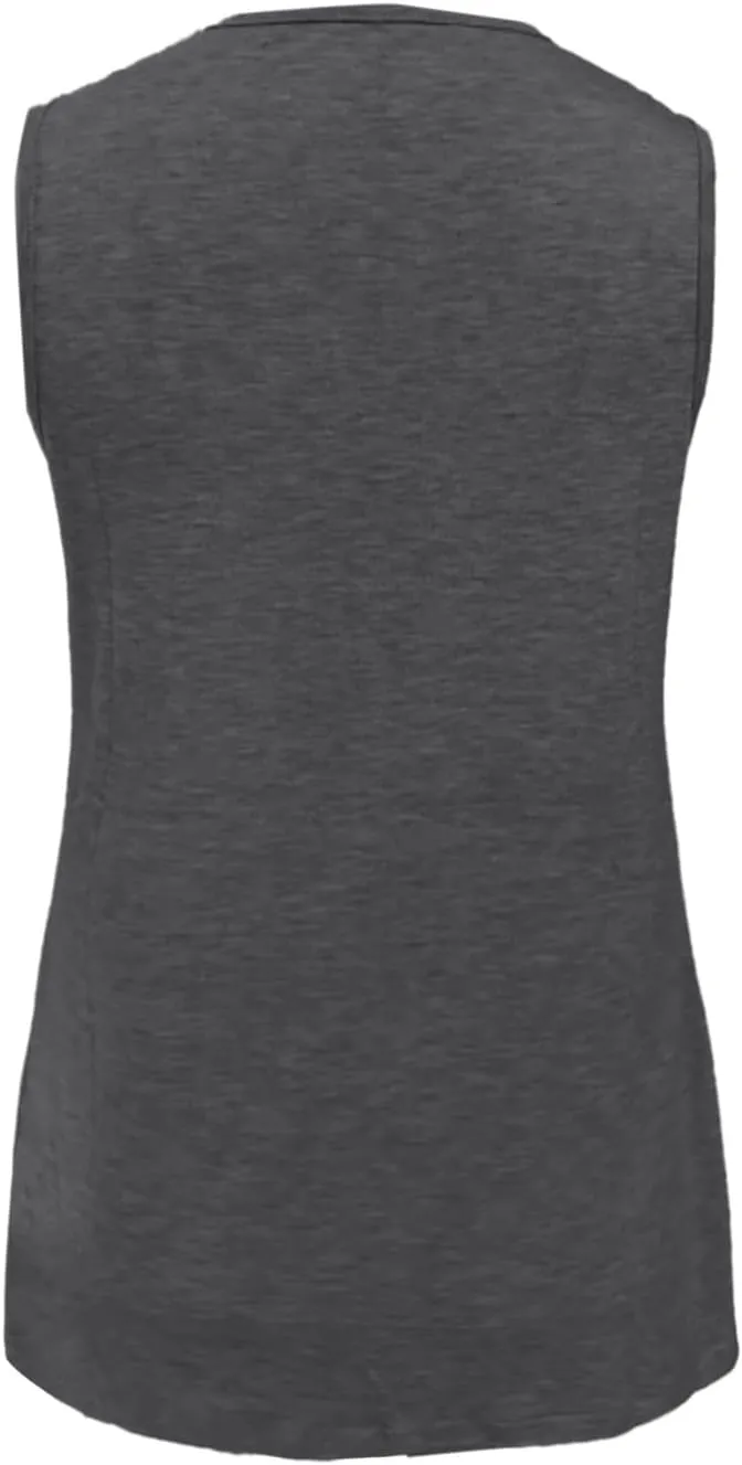 Womens Tank Tops 2025 Sleeveless Summer Vacation Beach Tee Shirts V Neck Comfy Casual Flowy T Shirts