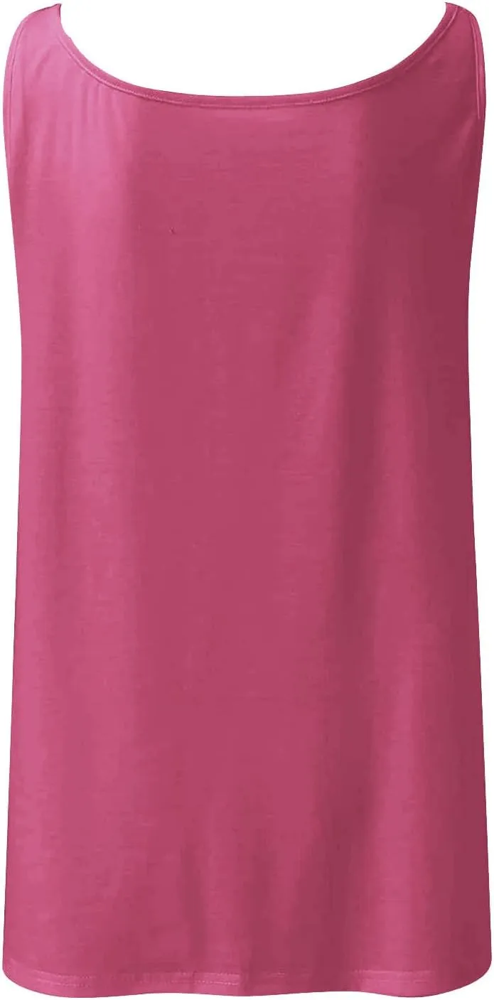 Women's Tank Tops Summer Fashion Half Zipper V Neck Sleeveless Blouses Casual Solid Loose Elegant Swing Beach Shirts