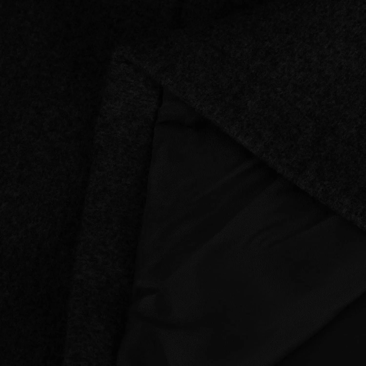 Women's Thicken Single Breasted Pea Coat Stand Collar Mid Long Wool Coats with Pockets Casual Trench Coat Overcoat