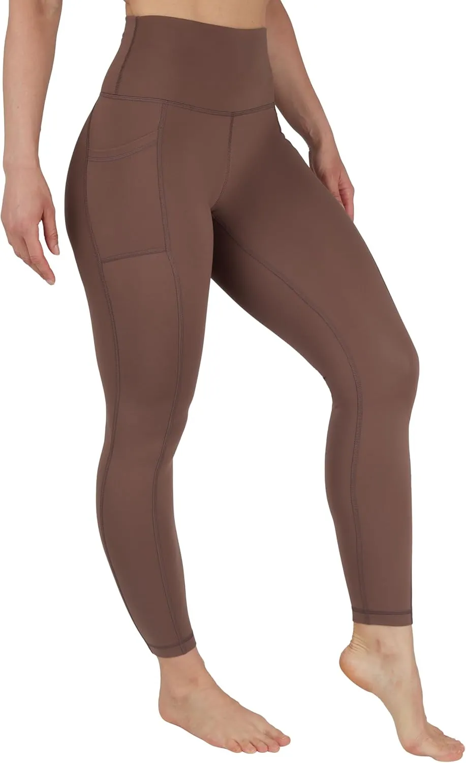 Yogalicious Squat Proof Fleece Lined High Waist Leggings for Women