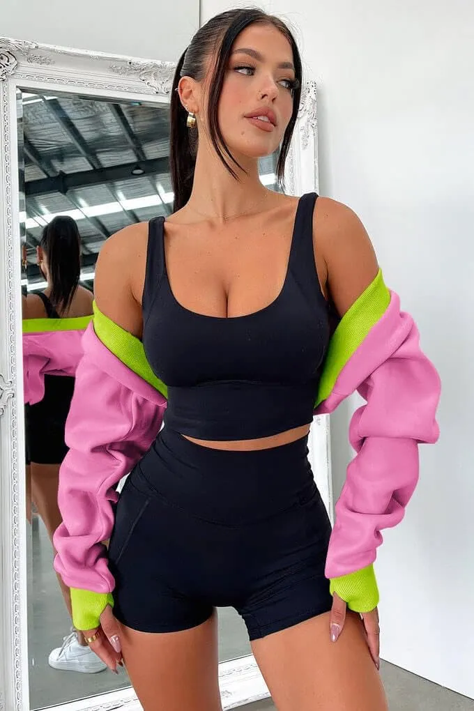 Zwurew Women's Bolero Shrug Long Sleeve Cropped Sweatshirt with Thumb Hole Workout Shrugs Open Front Y2K Tops 2024